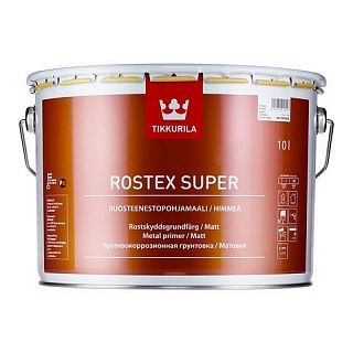 Противокоррозионная грунтовка быстрого высыхания Rostex Super (красно-коричневый)